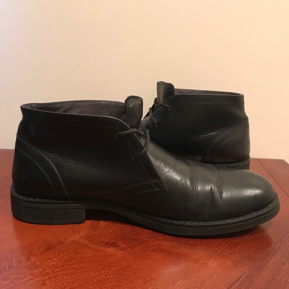 Mens Sz 9.5 G.H. Bass&Co Topher Black Chukka Boots main image 9